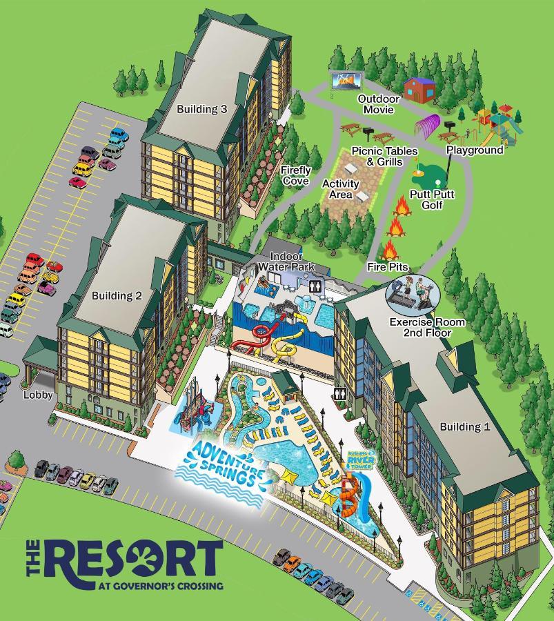 סביירוויל The Resort At Governor'S Crossing מראה חיצוני תמונה